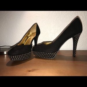 NINE WEST Platform D’Orsay Pumps